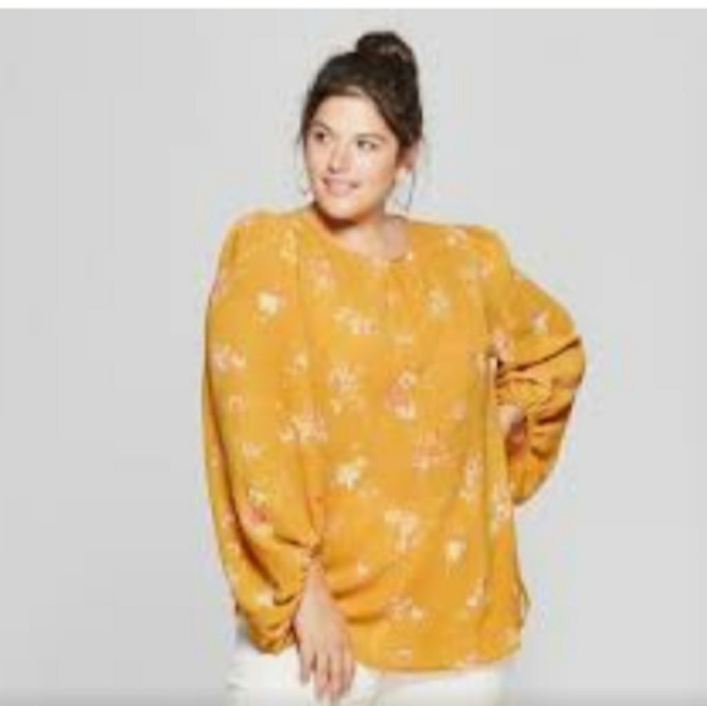 Women's Plus Size Floral Print